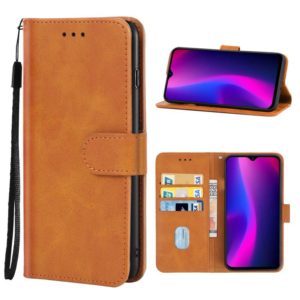 Leather Phone Case For Blackview A60(Brown) (OEM)