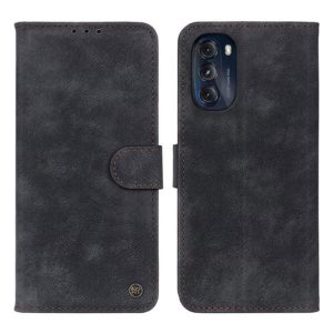 For Motorola Moto G 5G 2022 Antelope Texture Magnetic Buckle Leather Phone Case(Black) (OEM)