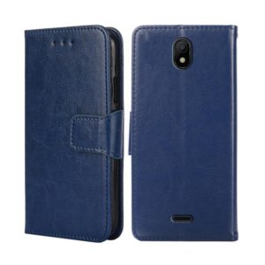 For Nokia C100 Crystal Texture Leather Phone Case(Royal Blue) (OEM)