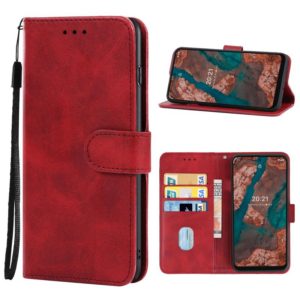 For Nokia X20 / X10 Leather Phone Case(Red) (OEM)