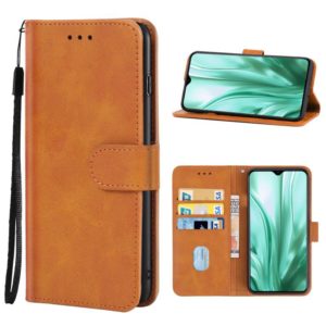 Leather Phone Case For Leangoo S11(Brown) (OEM)