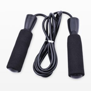 2.8m Special Foam Skipping Rope For Student Exams Outdoor Fitness Skipping Rope(Black) (OEM)