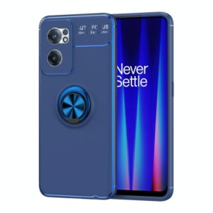 For OnePlus Nord CE 2 5G Metal Ring Holder TPU Phone Case(Blue) (OEM)