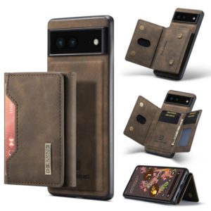 For Google Pixel 7 5G DG.MING M2 Series 3-Fold Multi Card Bag Phone Case(Coffee) (DG.MING) (OEM)