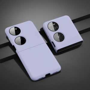 For Huawei P50 Pocket Oil-sprayed Ultra-thin Folding Phone Case(Purple) (OEM)
