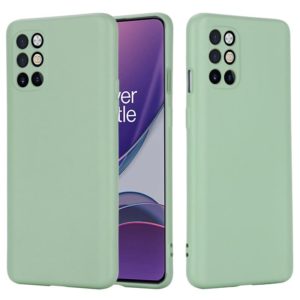 For OnePlus 8T / 8T+ 5G Pure Color Liquid Silicone Shockproof Full Coverage Case(Green) (OEM)