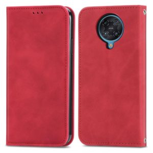 For Xiaomi Redmi K30 Pro / K30 Ultra Retro Skin Feel Business Magnetic Horizontal Flip Leather Case With Holder & Card Slots & Wallet & Photo Frame(Red) (OEM)