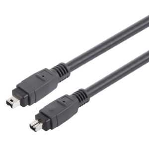 Firewire IEEE 1394 4Pin Male to 4Pin Male Cable, Length: 1.8m (OEM)