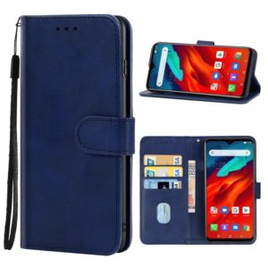 Leather Phone Case For Blackview A80 / A80S(Blue) (OEM)