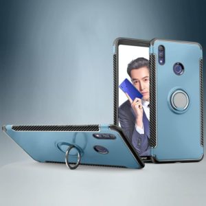 Anti-fall Magnetic Case with 360 Degree Rotating Armor Ring for Huawei Honor Note 10(Navy Blue) (OEM)
