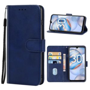 Leather Phone Case For Honor 30i(Blue) (OEM)