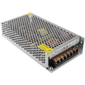 (S-150-24 DC 24V6.5A) Regulated Switching Power Supply (Input: AC100~130V/200~240V), Dimension(LxWxH):198x90x40mm (OEM)