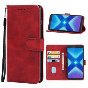 Leather Phone Case For Blackview BV5500 Pro(Red) (OEM)