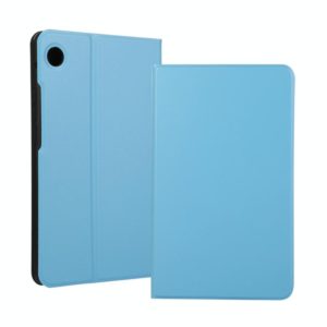 For Huawei MatePad T8 / C3 8 inch Voltage Elastic Texture Horizontal Flip Leather Case with Holder(Sky Blue) (OEM)