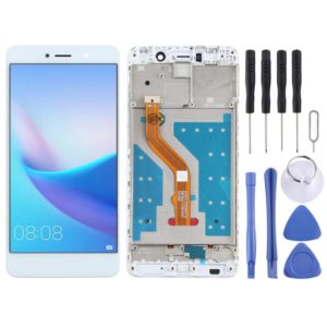 OEM LCD Screen for Huawei Enjoy 7 Plus/Y7 Prime Digitizer Full Assembly with Frame (White) (OEM)