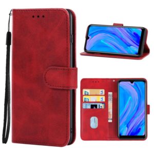 Leather Phone Case For Itel S15(Red) (OEM)
