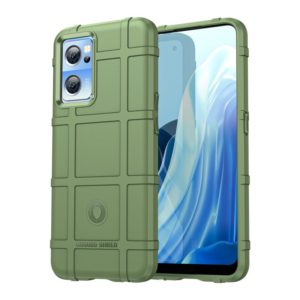For OnePlus Nord CE 2 5G Full Coverage Shockproof TPU Phone Case(Green) (OEM)