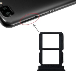 For OnePlus 5T A5010 SIM Card Tray + SIM Card Tray (Black) (OEM)
