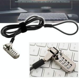 YF21067 Digital Device Anti-Theft Lock Laptop Lock(Black) (OEM)