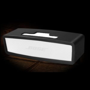 Portable Shockproof Soft Silica Gel Bluetooth Speaker Protective Case for Bose Soundlink Mini 1 / 2(Black) (OEM)