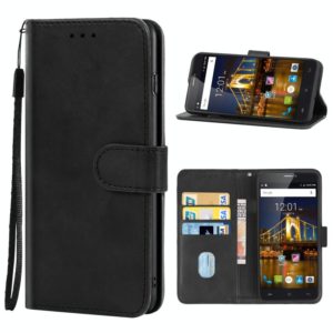 For CUBOT Max 3 Leather Phone Case(Black) (OEM)
