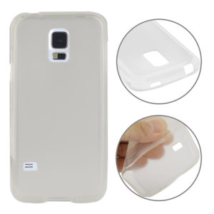 Matting Texture TPU Case for Galaxy S5 mini / G800(Transparent) (OEM)