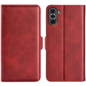 For Huawei Nova 10 Pro Dual-side Magnetic Buckle Horizontal Flip Leather Phone Case(Red) (OEM)