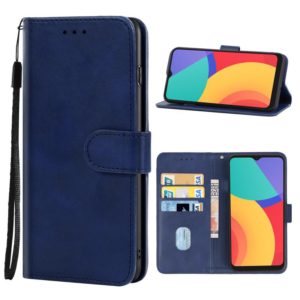 Leather Phone Case For Alcatel 1L (2021)(Blue) (OEM)