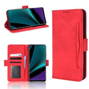 For Infinix Note 11 Pro Skin Feel Calf Pattern Leather Phone Case(Red) (OEM)