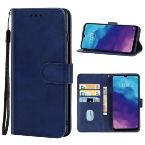 For ZTE A7 2020 Leather Phone Case(Blue) (OEM)