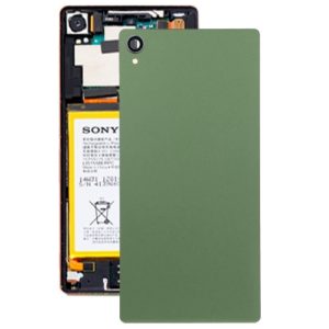 Original Glass Housing Back Cover for Sony Xperia Z3 / D6653(Green) (OEM)