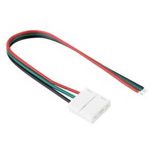 10mm 3 Pin Connector for SMD 3528 & SMD 5050 Single Color LED Strip, Length: 16cm (OEM)