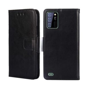 For Oukitel C25 Crystal Texture Leather Phone Case(Black) (OEM)