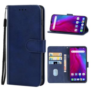 Leather Phone Case For Ulefone Power 6(Blue) (OEM)