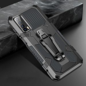 For Huawei P smart 2021 / Y7a Machine Armor Warrior Shockproof PC + TPU Protective Case(Space Gray) (OEM)