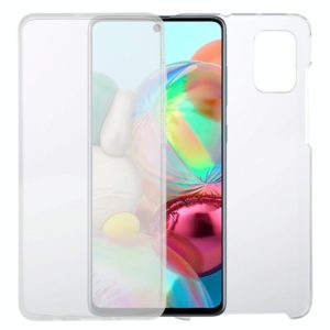 For Samsung Galaxy A71 PC+TPU Ultra-Thin Double-Sided All-Inclusive Transparent Case (OEM)