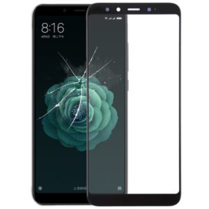 Front Screen Outer Glass Lens for Xiaomi Mi 6X(Black) (OEM)