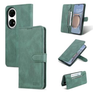 For Huawei P50 Pro AZNS Dream II Skin Feel Horizontal Flip Leather Case(Green) (AZNS) (OEM)