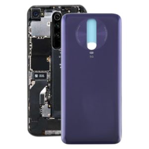 Glass Material Battery Back Cover for Xiaomi Redmi K30 5G(Purple) (OEM)