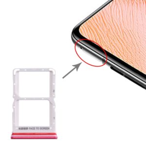 SIM Card Tray + SIM Card Tray for Xiaomi Redmi K30 5G(Red) (OEM)