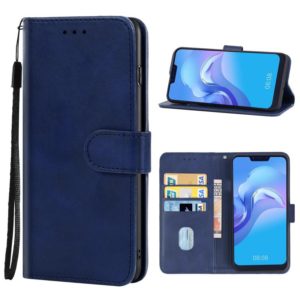 For CUBOT C20 Leather Phone Case(Blue) (OEM)