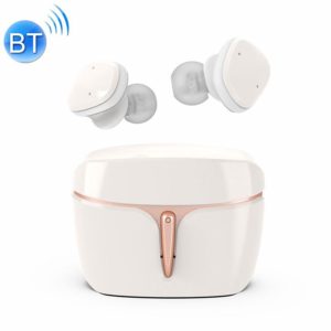 LE-703 Bluetooth 5.0 Waterproof True Wireless Sports Bluetooth Earphone (White) (OEM)