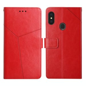 For Gigaset GS3 Y Stitching Horizontal Flip Leather Phone Case(Red) (OEM)