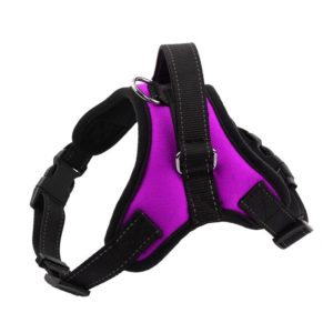 K9 Dog Adjustable Chest Strap, Size: L(Purple) (OEM)