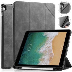 For iPad Pro 10.5 inch DG.MING See Series Horizontal Flip Leather Case with Holder & Pen Holder(Grey) (DG.MING) (OEM)