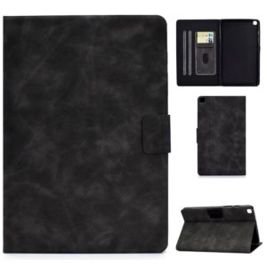 For Samsung Galaxy Tab A 8.0 (2019) T290/T295 Cowhide Texture Horizontal Flip Leather Case with Holder & Card Slots(Grey) (OEM)