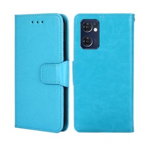 For TCL 30V 5G T781S Crystal Texture Leather Phone Case(Sky Blue) (OEM)