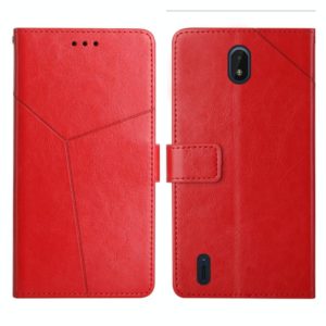 For Nokia C01 Plus Y Stitching Horizontal Flip Leather Phone Case(Red) (OEM)