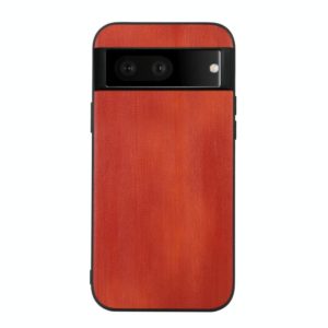 For Google Pixel 7 5G Yellow Cow Texture PU Phone Case(Brown) (OEM)