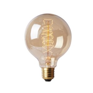 E27 40W Retro Edison Light Bulb Filament Vintage Ampoule Incandescent Bulb, AC 220V(G80 Spirai) (OEM)